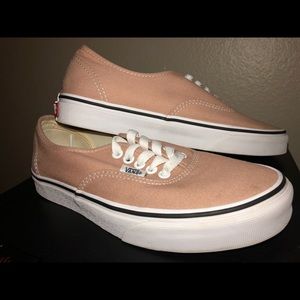 Light rose gold vans